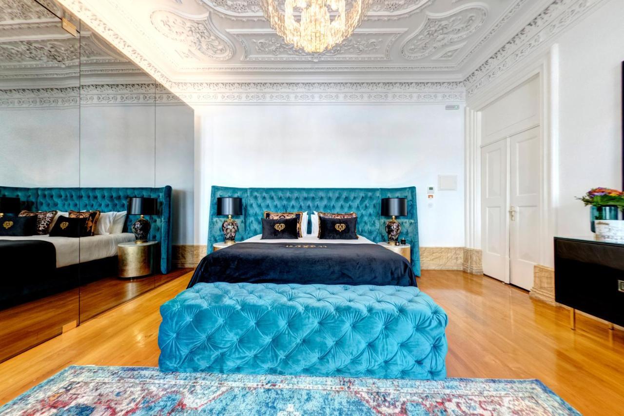 1877 Estrela Palace Aveiro Extérieur photo Bedroom